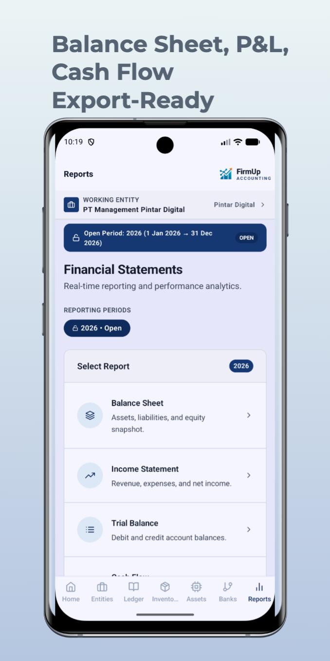 FirmUp Accounting - Maintenance Scheduling
