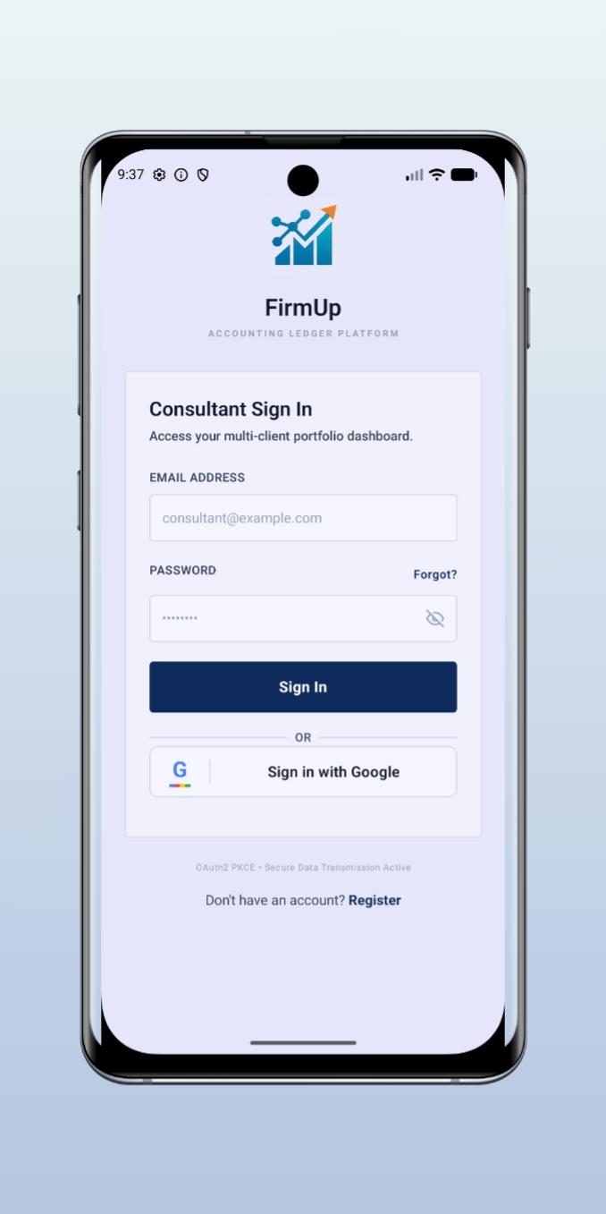 FirmUp Accounting - Reports & Export